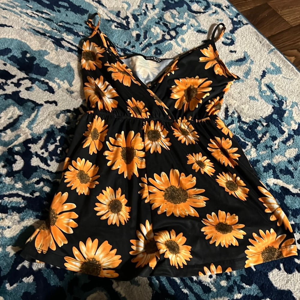 Sunflower romper